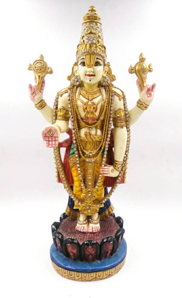 29A Tirupati 18 inches Standing Veena Painting